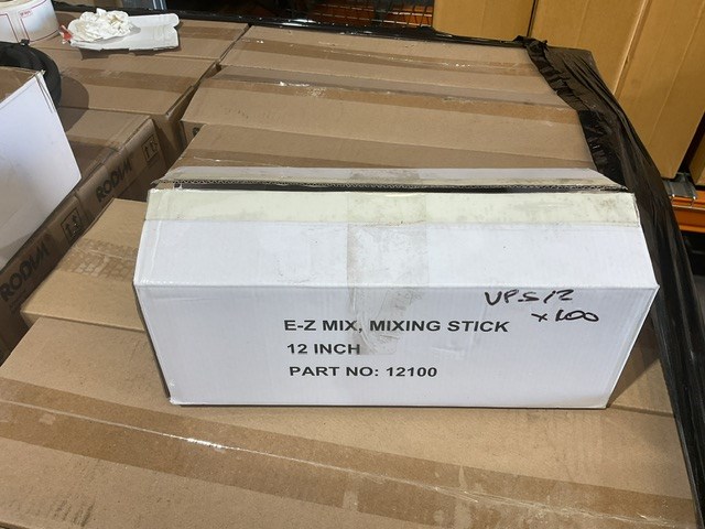 Box Of E-Z 12” Mixing Sticks