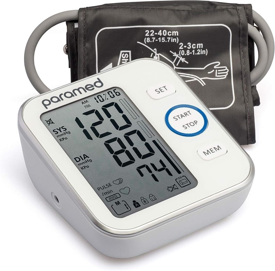 PARAMED Blood Pressure Monitor.
