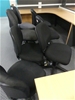 Qty 7 x assorted Clerical Chairs