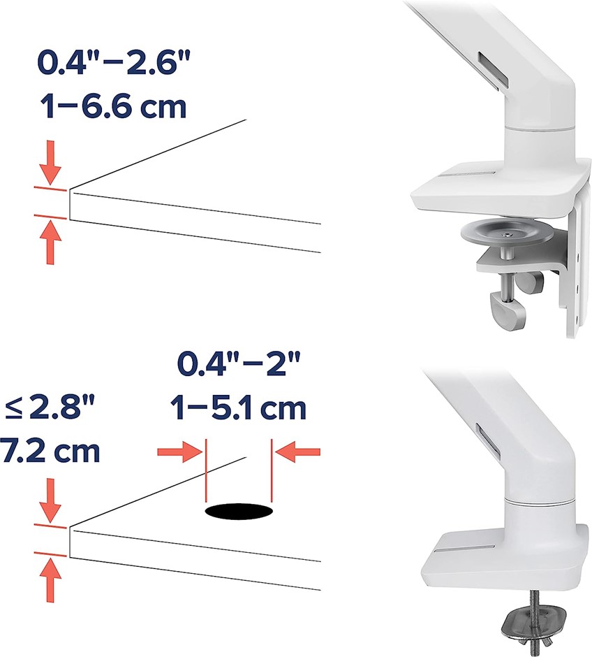 ERGOTRON HX Single Ultrawide Monitor Arm, VESA Desk Mount – for ...