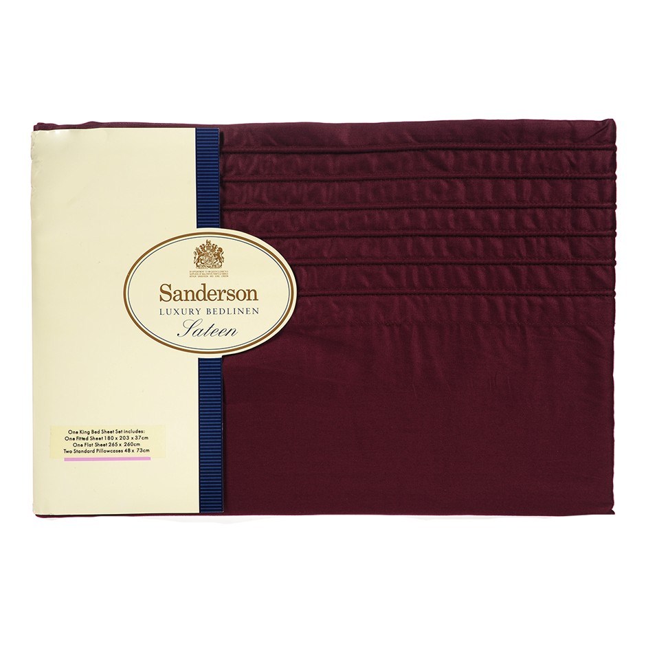 Sanderson Devine Wild Rose Double Sheet 