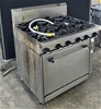 6 Gas Burner With Oven