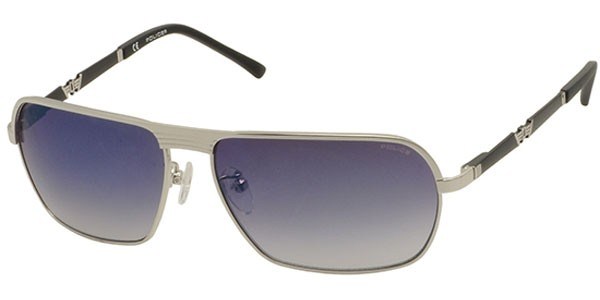 Police Unisex Single Lens Sunglasses Police S8745 LEGEND 1