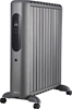 AUSCLIMATE 2400W, 11 Fin Smart Enclosed Oil Column Heater With 24 Hour Time