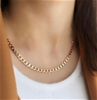 18kt Triple Yellow Gold Plated  Chain