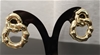 Italian Design 22kt Triple Yellow Gold Plated Earring