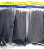 5 Packs Of Cable Ties Each 100pcs, Size 7.2 x 200mm, Black.