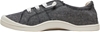 ROXY Women's Bayshore Slip on Sneaker Shoe, Size: 5.5, Black, ARJS600418.
