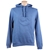 CALVIN KLEIN Embossed Logo Hoodie, Size L, 72% Cotton, Blue Horn (420), 40Q