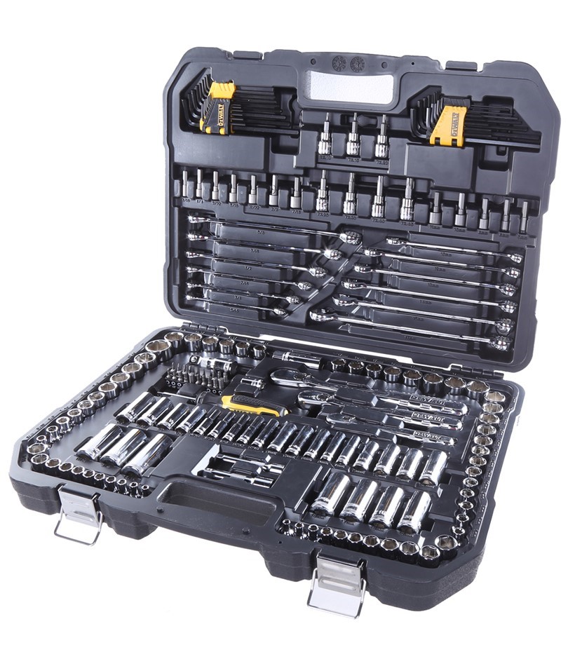 DeWALT 173pc Mechanics Tool Set 1/4, 38/ & 1/2" Drive SAE & Imperial Conten