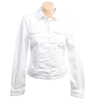 2x JUST JEANS Women's Trucker Jacket, Size 6, Cotton/Elastane, White. N.B.