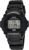 CASIO W219H-1A Unisex Black Digital Watch with Black Band. NB: No Packaging