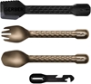 3 x GERBER Compleat Camp Cooking Tools, 4 components, Colour: Burnt Bronze.