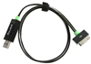 2 x POWER4 Flash LED Charge & Sync Cable For ipod, iphone & ipad. Visable F