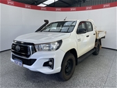 2019 Toyota Hilux 4x4 SR GUN126R T/Diesel Automatic Crew Cab Chassis
