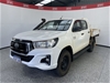 2019 Toyota Hilux 4x4 SR GUN126R Turbo Diesel Automatic Crew Cab Chassis