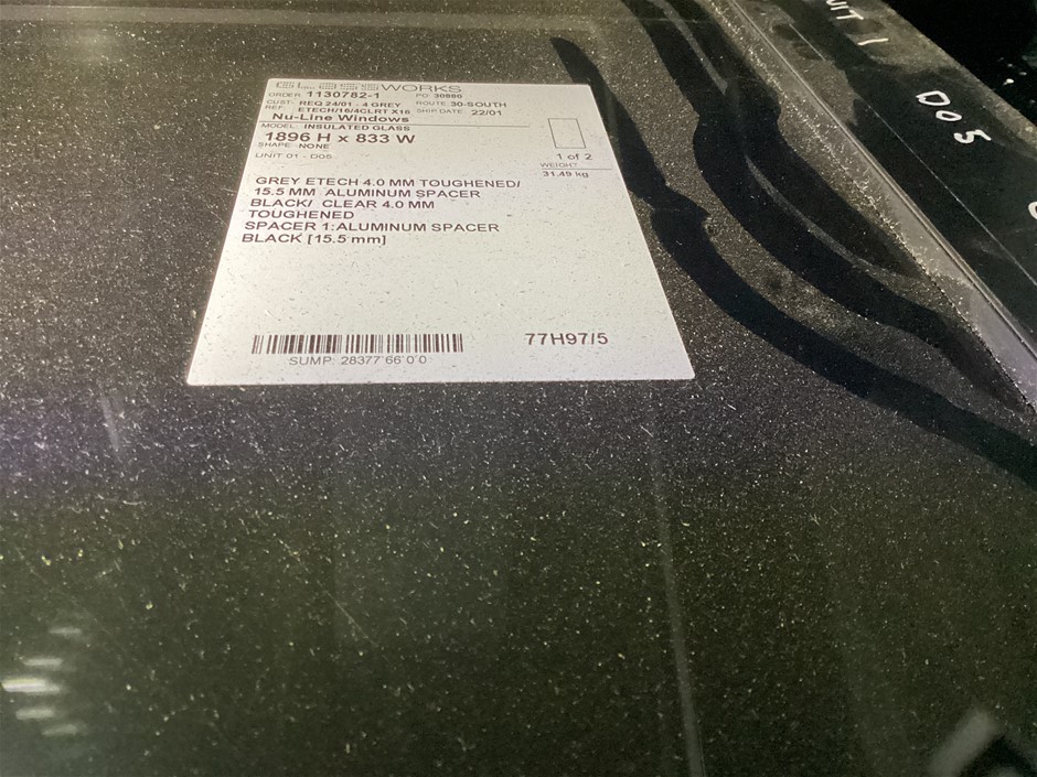 No Reserve: Nu-line Windows / Glassworks