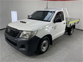 2012 Toyota Hilux 4X2 WORKMATE KUN16R TD Manual Cab Chassis