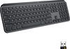 LOGITECH MX Keys Wireless Illuminated Keyboard, Black, Model 920-009418.
