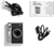 FUJIFILM instax Mini EVO Instant Camera, Black, Compact. NB: Minor Use, Not