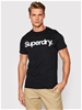 SUPERDRY Men's CL Tee, Size L, 100% Cotton, Black (02A), M1011355A.  Buyers