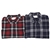 2 x TILLEY Men's Plaid Flannel Shirts, Size 2XL, Red & Navy, 139129. Buyer