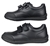 SUREFIT Boy's Bradley School Shoes, Size UK 11.5, Black Leather, 97276. B