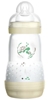 2 X MAM Easy Start 160ml Anti-Colic Bottle 1 Pack, 0+ months, (Green/Turtle