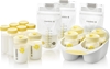 MEDELA Breast Milk Storage Solutions Set, Includes 6 Baby Bottles, 6 Breast