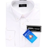 3 x JB's Poly/Cotton OXFORD Shirts, Size L, Long Sleeve, White.