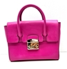 Furla Metropolis Hot Pink Leather Handbag