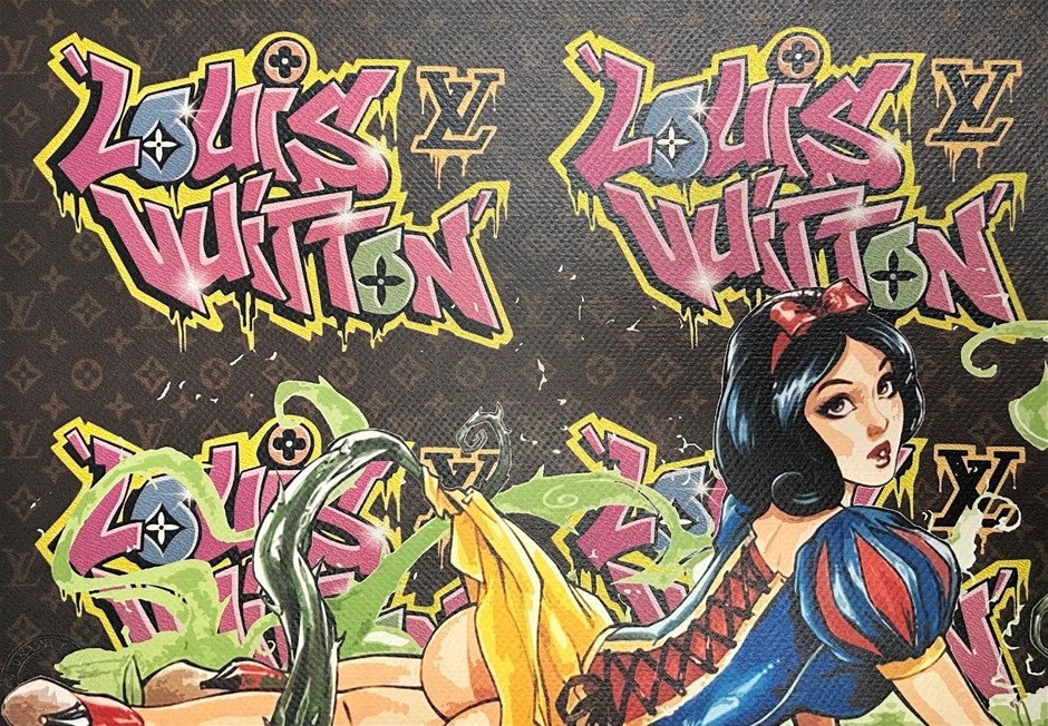 Death NYC ART PRINT Ltd Edルイヴィトン/背景油絵 Yahoo!オークション - DEATH NYC 奈良美智 NARAYOSHITOMO ルイ