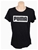 2 x PUMA Women's KA T-Shirt, Size M, 100% Cotton, Black. Buyers Note - Dis