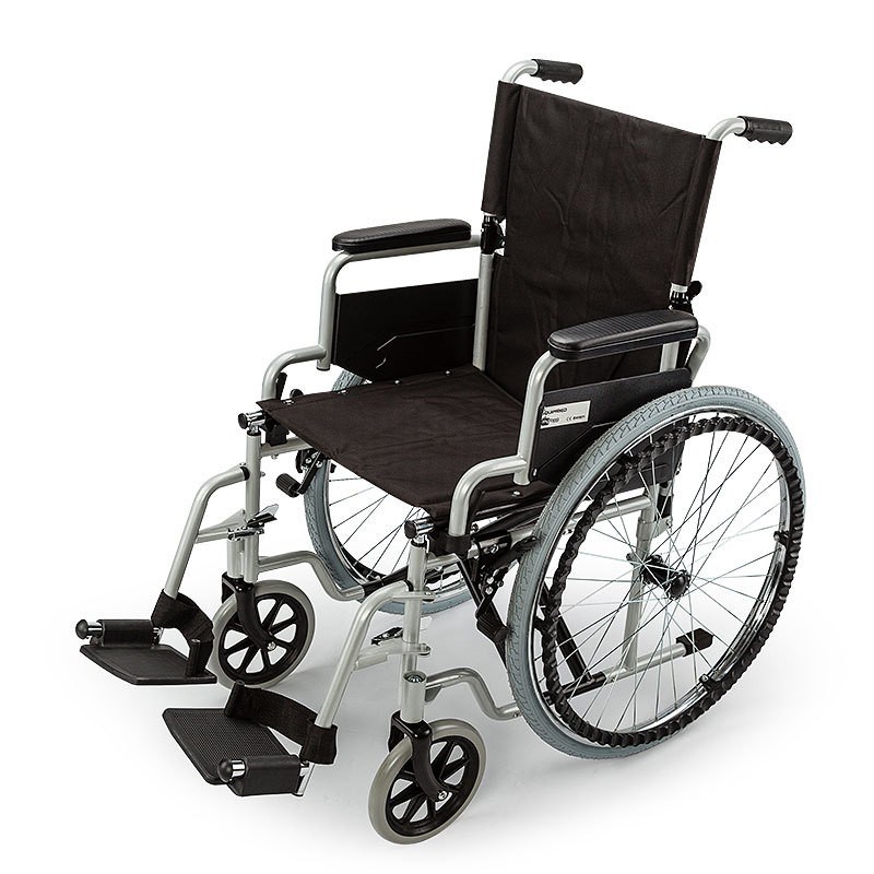 24" Tyres Folding Wheelchair