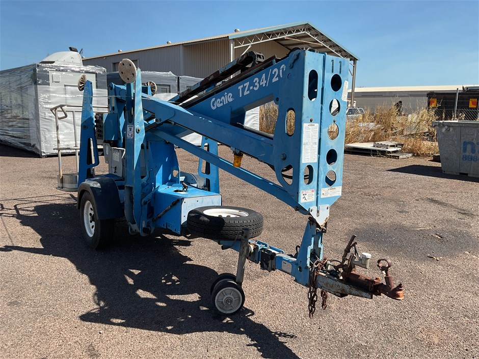 Unreserved Genie TZ34 Boom Lift