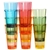 8 x Reusable Multi-Colour Acrylic Drinking Cups.
