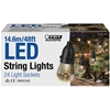 FEIT ELECTRIC 14.6M LED String Lights with 24 x Light Sockets. NB: Minor us