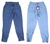 2 x BETTINA LIANO Women's Tencel Cargo Pants, Size 14, 100% Lyocell, Indigo