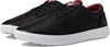 TRAVISMATHEW Men's The Wildcard Leather Shoes, US 9, Black / Rugby Wine.  B
