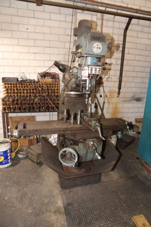 Pacific FTY-2S Universal Milling Machine