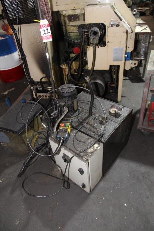 Hydraulic Bar Feeder Power Pack