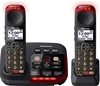 PANASONIC Amplified Digital Cordless Phone with Answering Machine & Twin-Pa