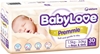BABY LOVE Premmie Nappies, Size 0 (1.5-3.0kg), 120 Nappies (4x30 Pack). NB: