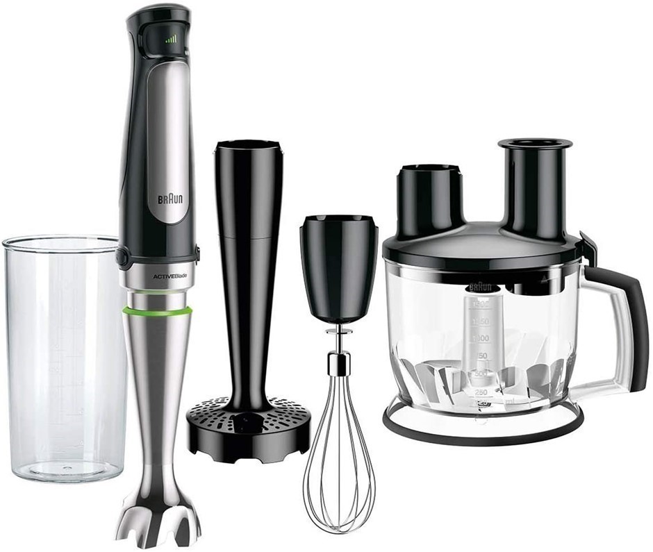 BRAUN MultiQuick 7 Hand Blender, Black (MQ7077X).