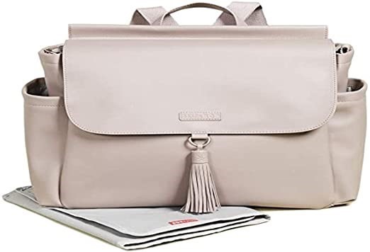 SKIP HOP Greenwich Convertible Backpack, Multi Function Baby Travel Bag, Ve