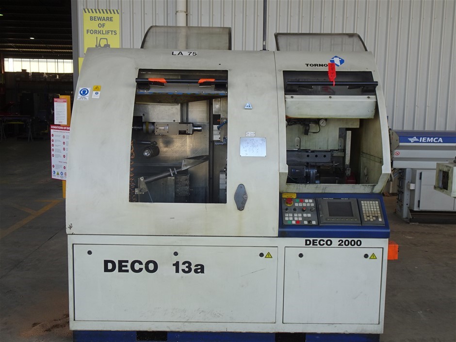 2002 Tornos Deco 13A CNC Lathe Centre