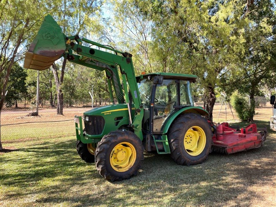 2 x Front End Loader Tractors