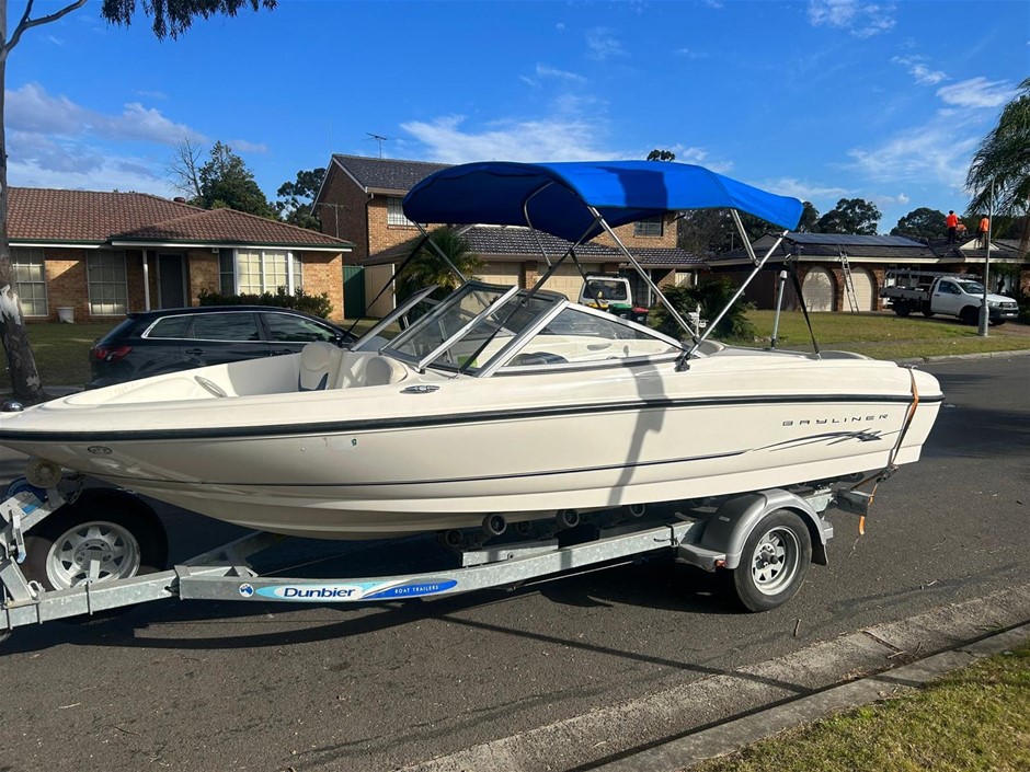 BAYLINER 175 BOWRIDER- NO RESERVE