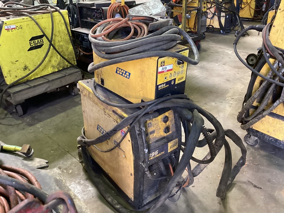WIA 396 Weldmatic Welder with W64 Wire Feeder