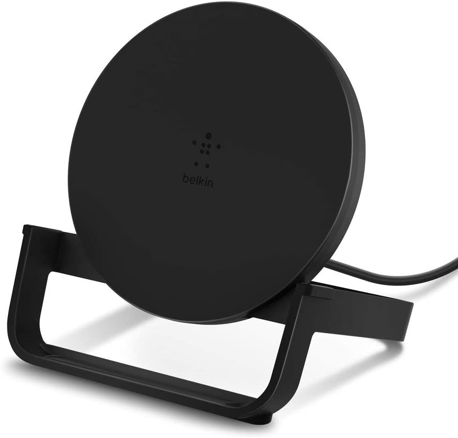 BELKIN Wireless Charging Stand 10W (Wireless Charger for iPhone 11, 11 Pro